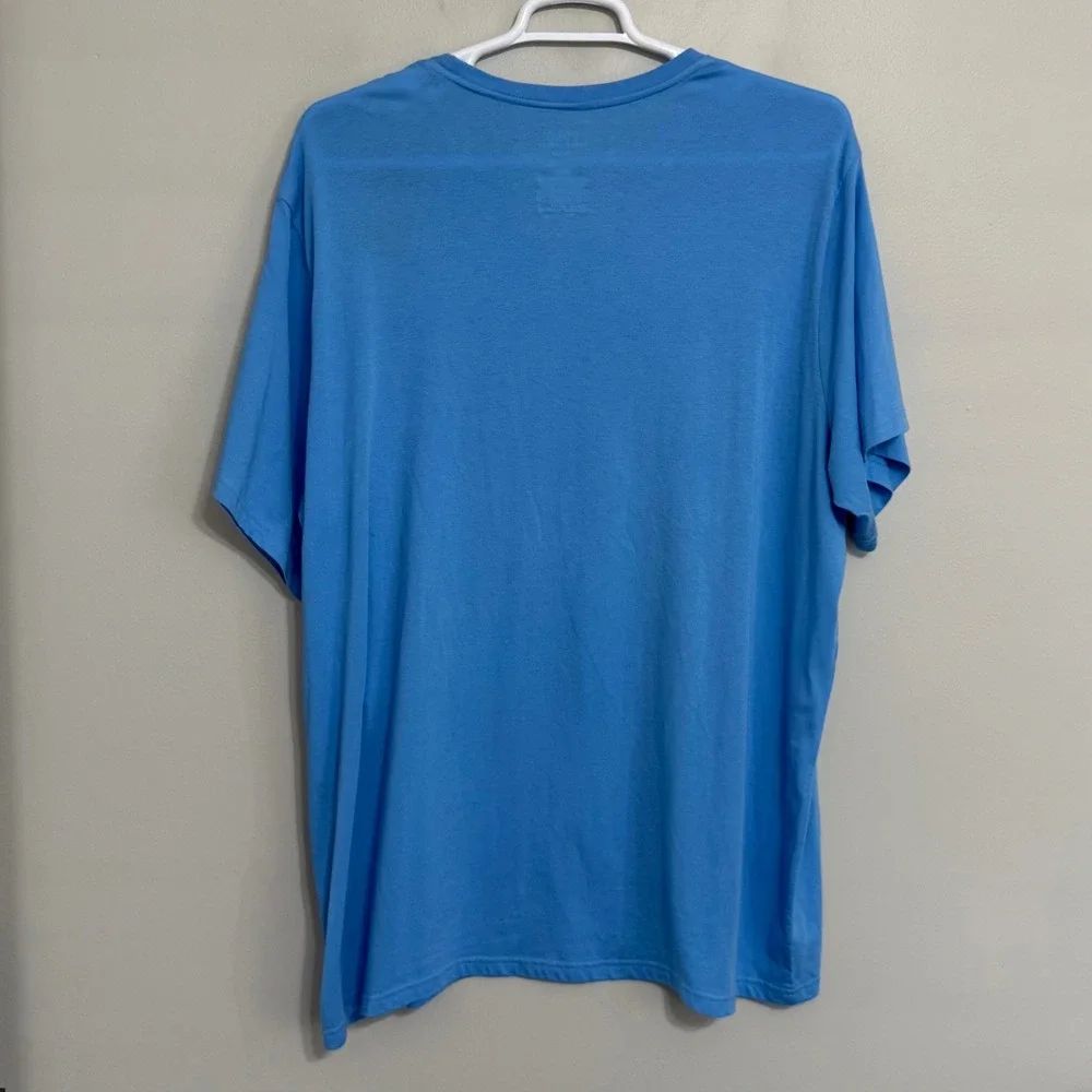 NEW Polo Ralph Lauren Mens 2XL Blue Beach Club Lobster Graphic T-Shirt
